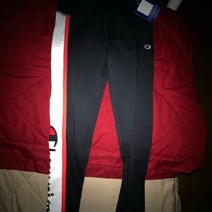 Black Champion Leggings For Girls